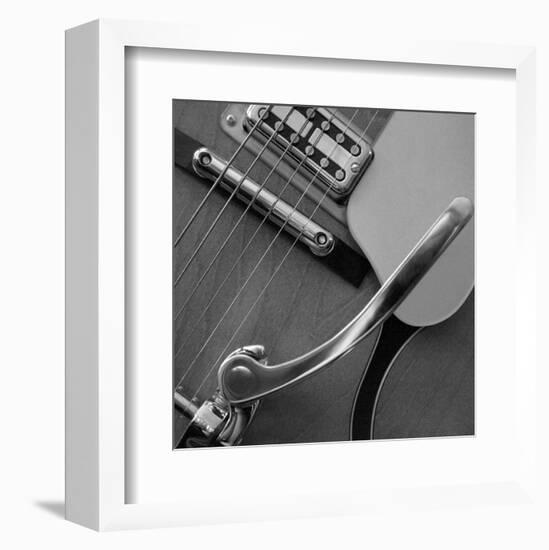 Classic Guitar Detail VII-Richard James-Framed Art Print