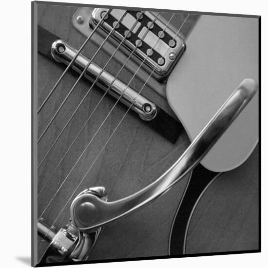 Classic Guitar Detail VII-Richard James-Mounted Art Print