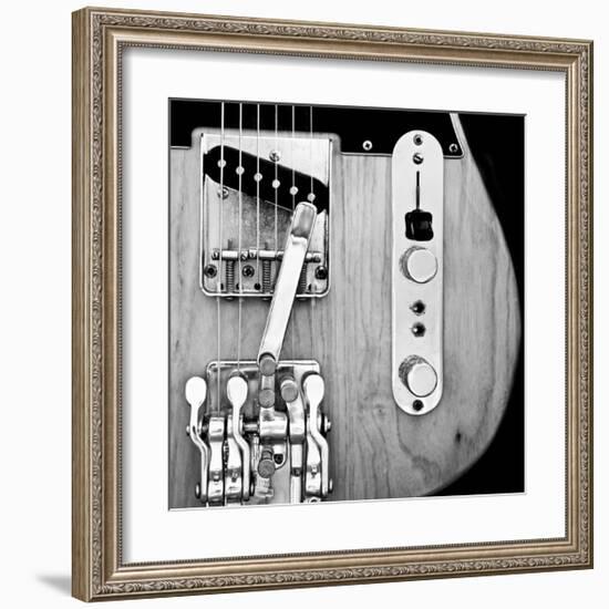 Classic Guitar Detail VIII-Richard James-Framed Giclee Print