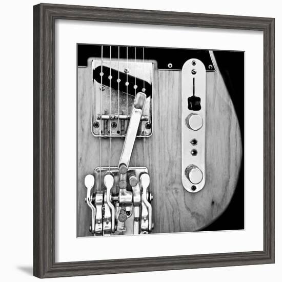 Classic Guitar Detail VIII-Richard James-Framed Giclee Print