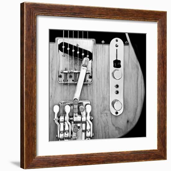 Classic Guitar Detail VIII-Richard James-Framed Giclee Print