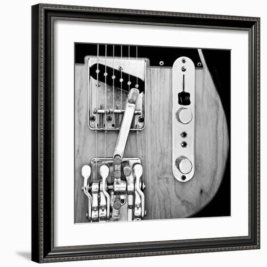 Classic Guitar Detail VIII-Richard James-Framed Giclee Print