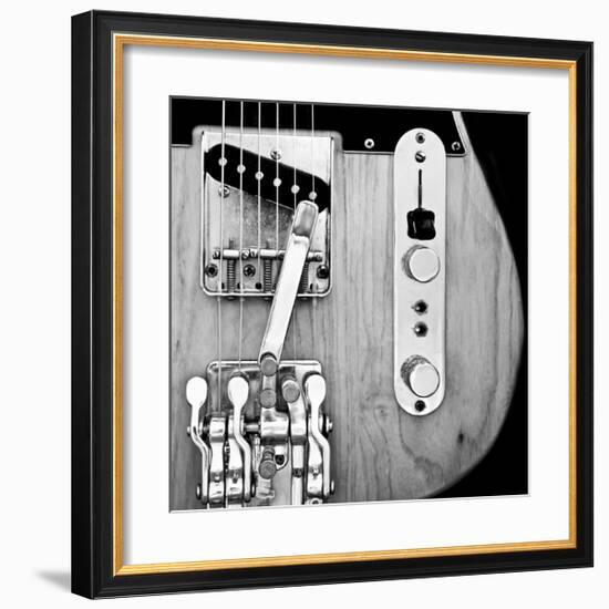 Classic Guitar Detail VIII-Richard James-Framed Giclee Print