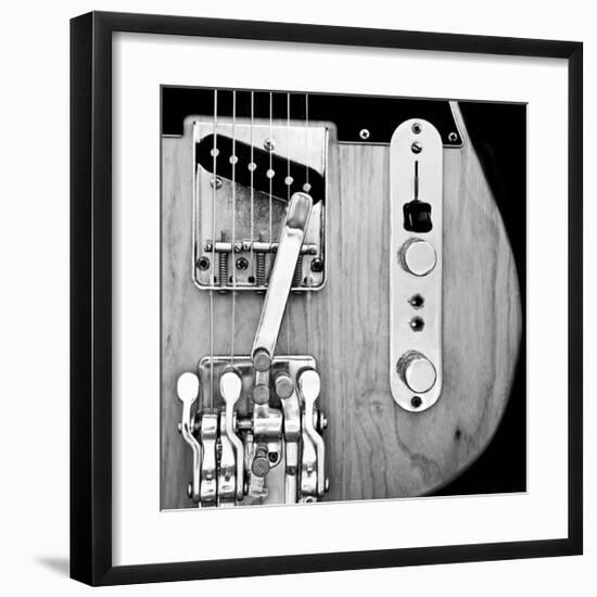 Classic Guitar Detail VIII-Richard James-Framed Giclee Print