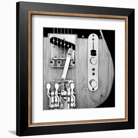 Classic Guitar Detail VIII-Richard James-Framed Art Print