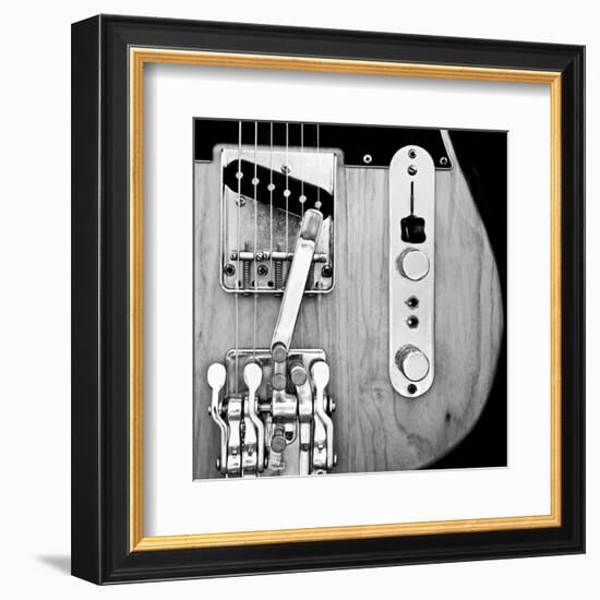 Classic Guitar Detail VIII-Richard James-Framed Art Print