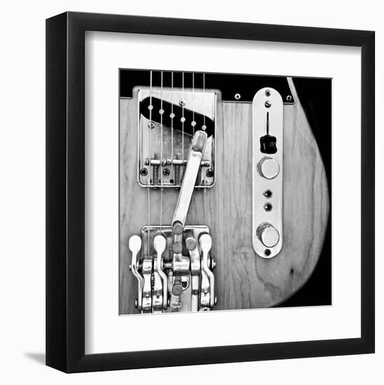 Classic Guitar Detail VIII-Richard James-Framed Art Print
