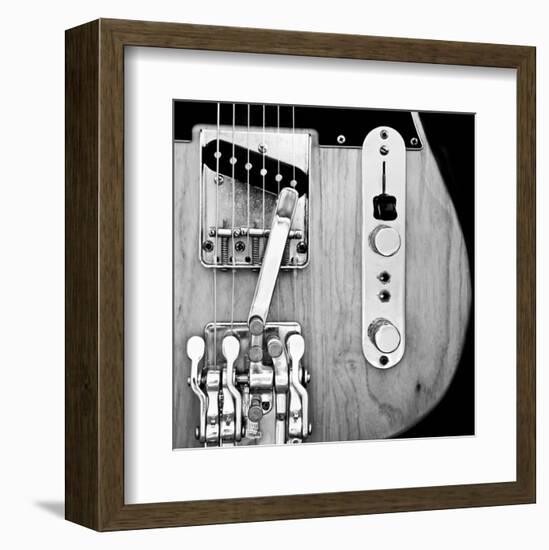 Classic Guitar Detail VIII-Richard James-Framed Art Print