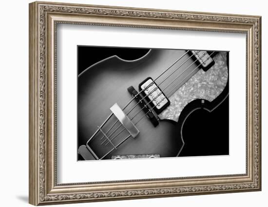 Classic Guitar Detail X-Richard James-Framed Art Print