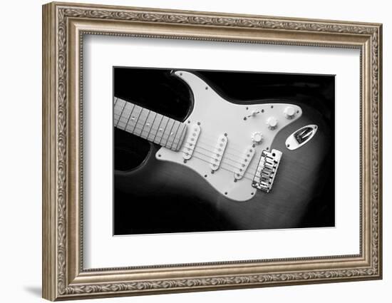 Classic Guitar Detail XI-Richard James-Framed Art Print