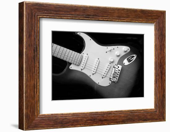 Classic Guitar Detail XI-Richard James-Framed Art Print