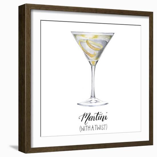 Classic Happy Hour V-Grace Popp-Framed Art Print