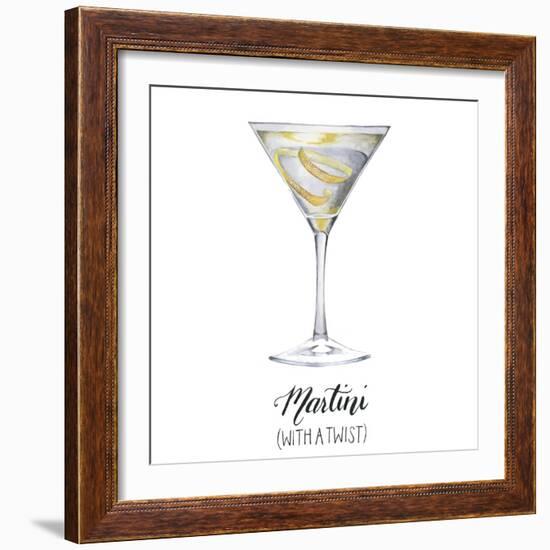 Classic Happy Hour V-Grace Popp-Framed Art Print