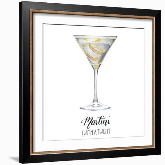 Classic Happy Hour V-Grace Popp-Framed Art Print