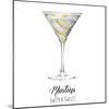 Classic Happy Hour V-Grace Popp-Mounted Art Print