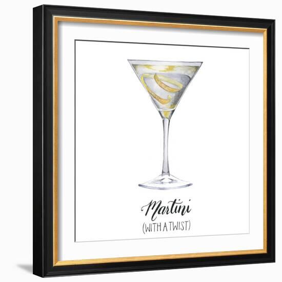 Classic Happy Hour V-Grace Popp-Framed Art Print