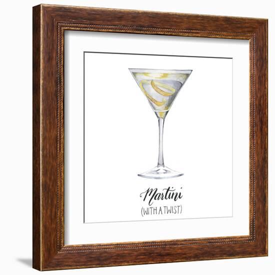 Classic Happy Hour V-Grace Popp-Framed Art Print