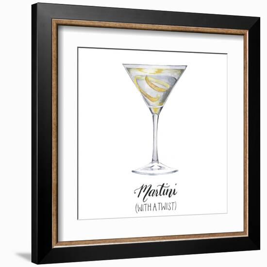 Classic Happy Hour V-Grace Popp-Framed Art Print