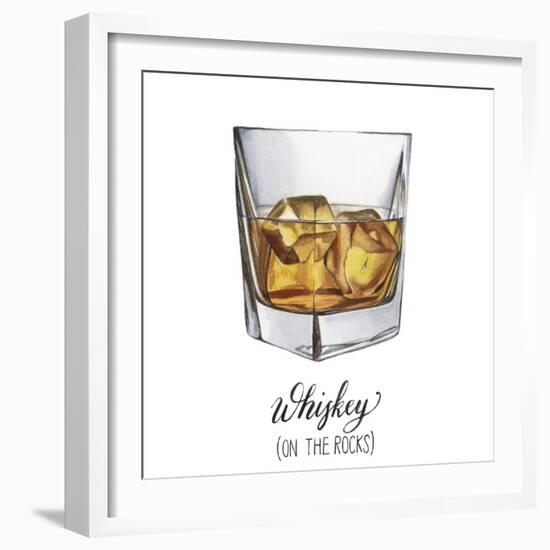 Classic Happy Hour VI-Grace Popp-Framed Art Print