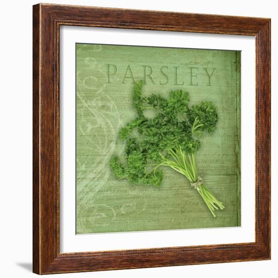 Classic Herbs Parsley-Cora Niele-Framed Photographic Print