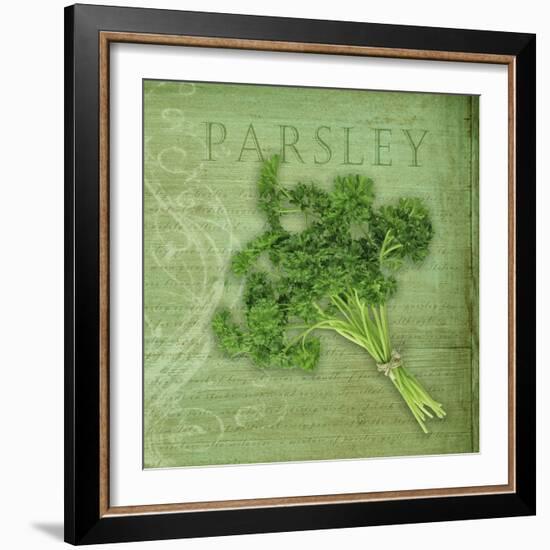 Classic Herbs Parsley-Cora Niele-Framed Photographic Print