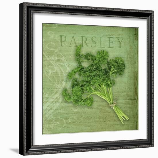 Classic Herbs Parsley-Cora Niele-Framed Photographic Print