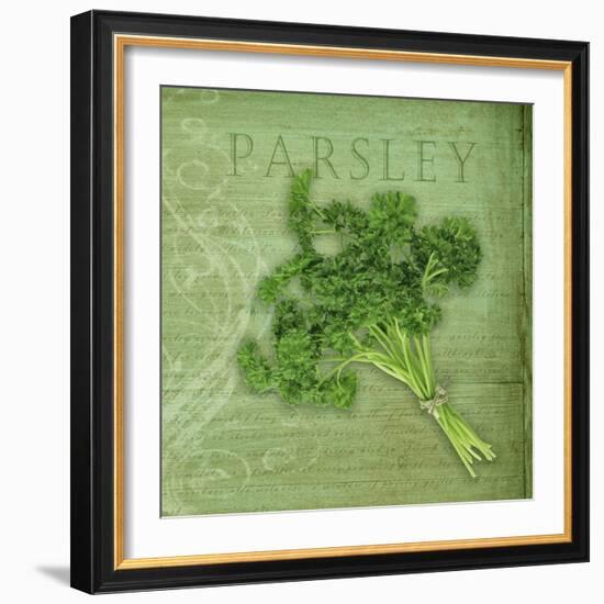 Classic Herbs Parsley-Cora Niele-Framed Photographic Print