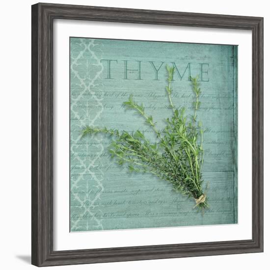 Classic Herbs Thyme-Cora Niele-Framed Photographic Print