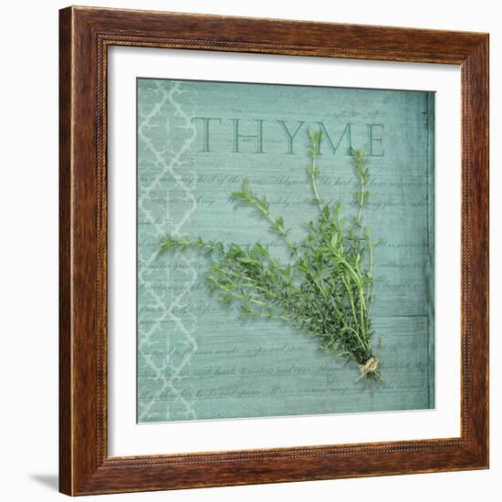 Classic Herbs Thyme-Cora Niele-Framed Photographic Print