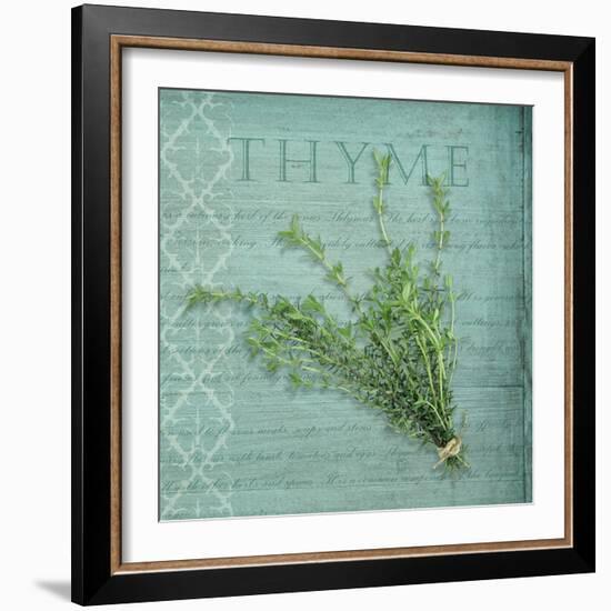 Classic Herbs Thyme-Cora Niele-Framed Photographic Print