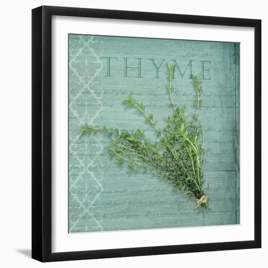 Classic Herbs Thyme-Cora Niele-Framed Photographic Print