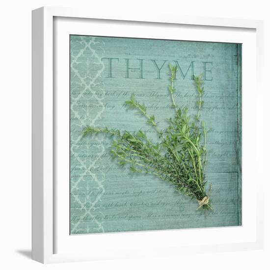 Classic Herbs Thyme-Cora Niele-Framed Photographic Print