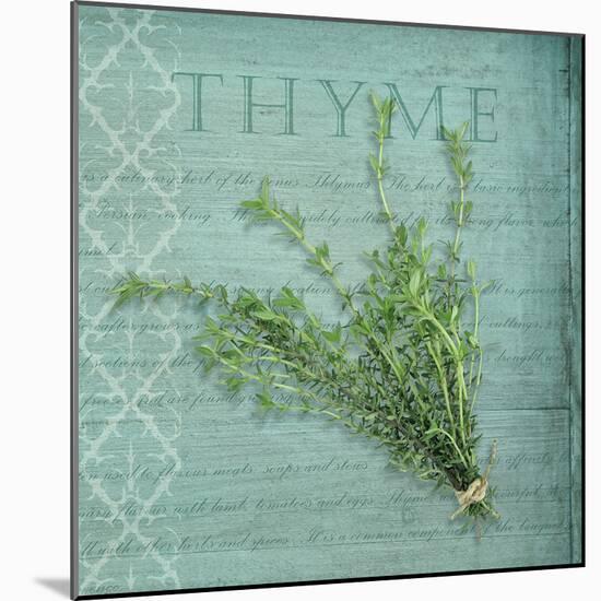 Classic Herbs Thyme-Cora Niele-Mounted Photographic Print