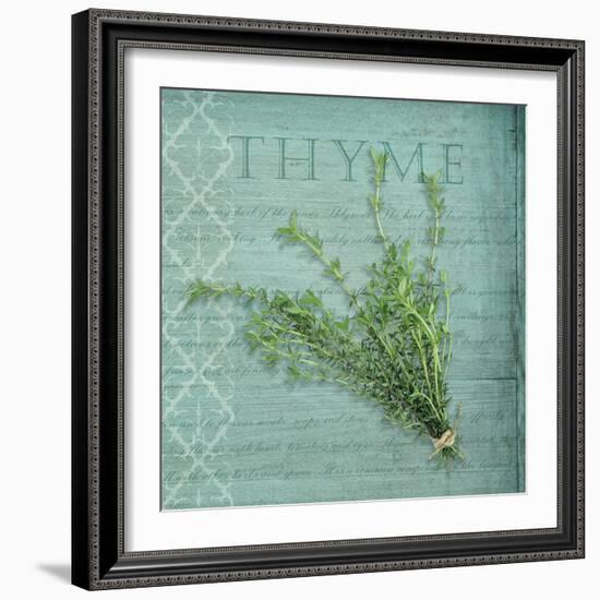 Classic Herbs Thyme-Cora Niele-Framed Photographic Print