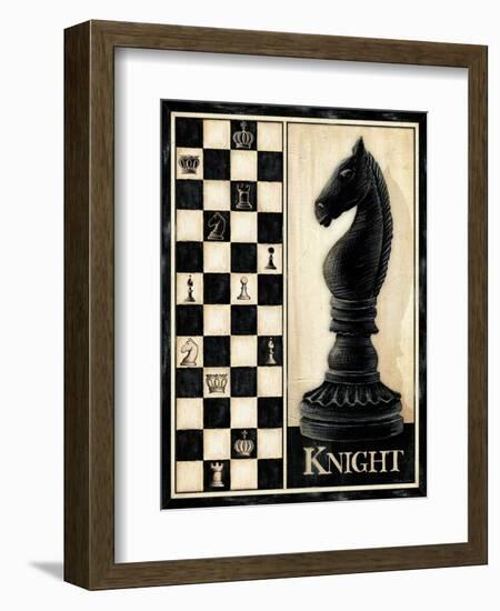 Classic Knight-Andrea Laliberte-Framed Art Print