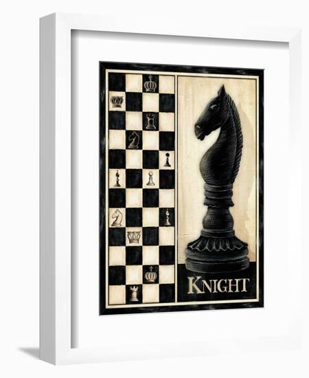 Classic Knight-Andrea Laliberte-Framed Art Print