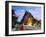 Classic Lao Temple Architecture, Wat Xieng Thong, Luang Prabang, Laos-Gavin Hellier-Framed Photographic Print