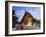 Classic Lao Temple Architecture, Wat Xieng Thong, Luang Prabang, Laos-Gavin Hellier-Framed Photographic Print