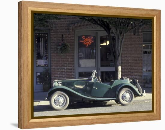 Classic MG Mark-II Roadster, Washington, USA-William Sutton-Framed Premier Image Canvas