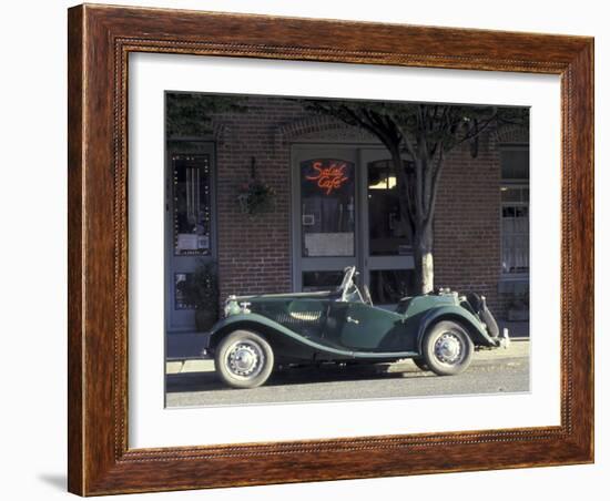 Classic MG Mark-II Roadster, Washington, USA-William Sutton-Framed Photographic Print