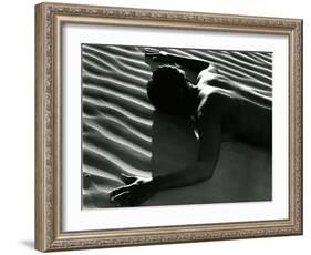 Classic Nude and Dune, 1981-Brett Weston-Framed Photographic Print