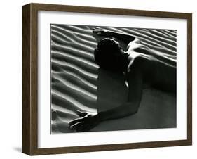 Classic Nude and Dune, 1981-Brett Weston-Framed Photographic Print