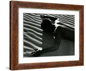 Classic Nude and Dune, 1981-Brett Weston-Framed Photographic Print