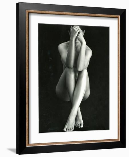 Classic Nude, c. 1975-Brett Weston-Framed Photographic Print