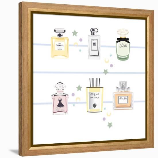 Classic Perfumes-Claire Huntley-Framed Premier Image Canvas