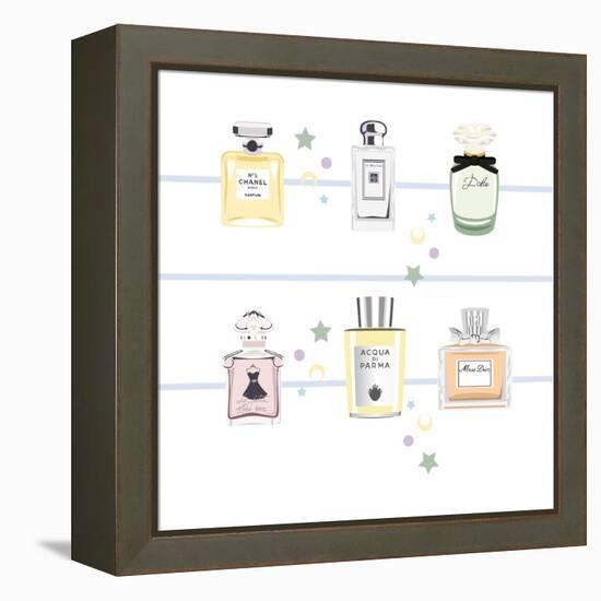 Classic Perfumes-Claire Huntley-Framed Premier Image Canvas