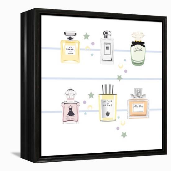 Classic Perfumes-Claire Huntley-Framed Premier Image Canvas