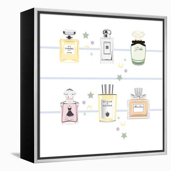 Classic Perfumes-Claire Huntley-Framed Premier Image Canvas