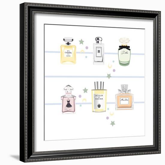 Classic Perfumes-Claire Huntley-Framed Premium Giclee Print