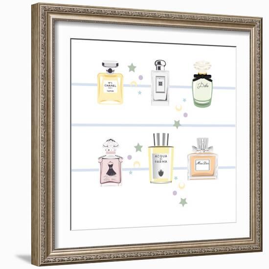 Classic Perfumes-Claire Huntley-Framed Giclee Print